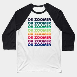 Ok Zoomer - You are on mute Baseball T-Shirt